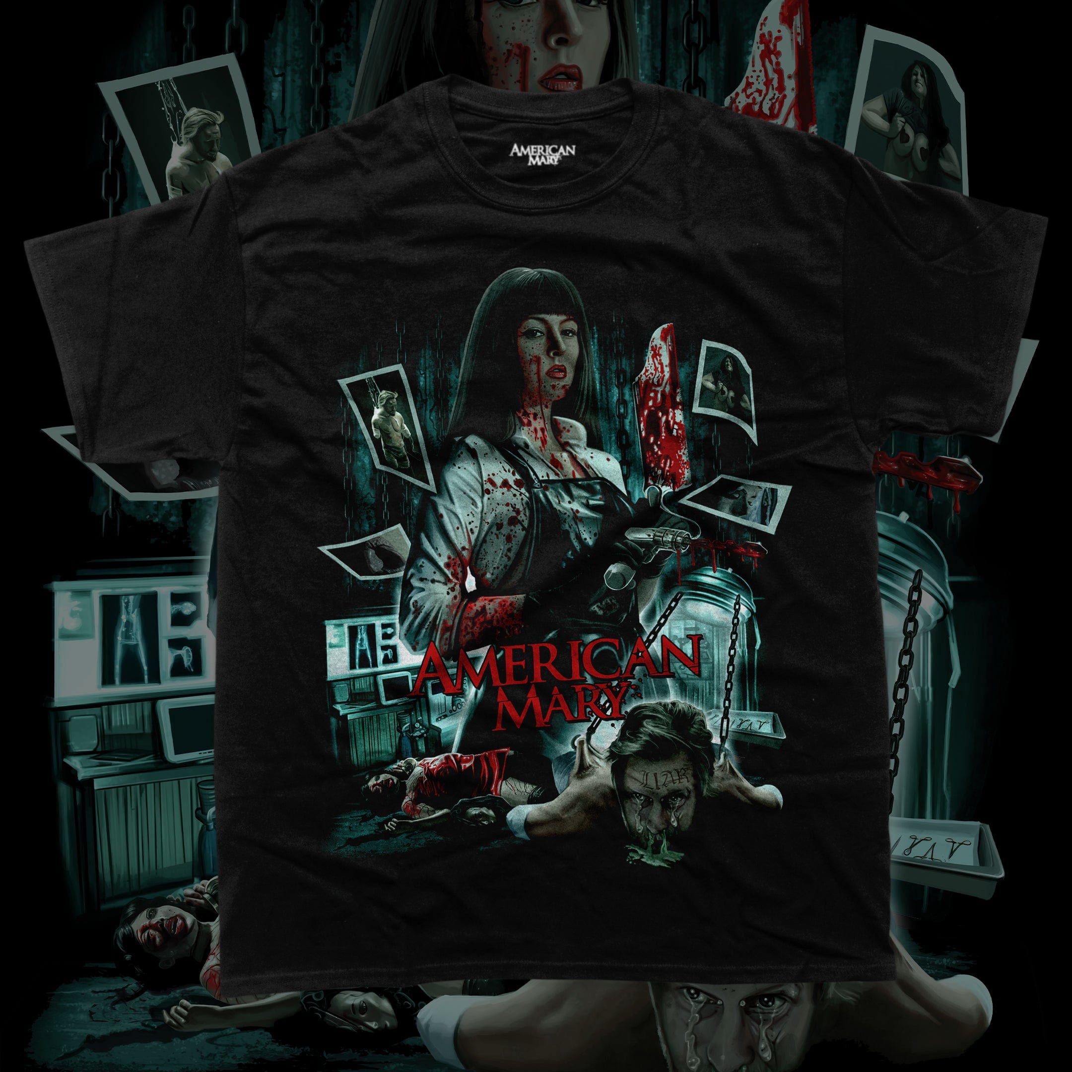 American Mary Bloody Beauty T-Shirt - Unusual Horror