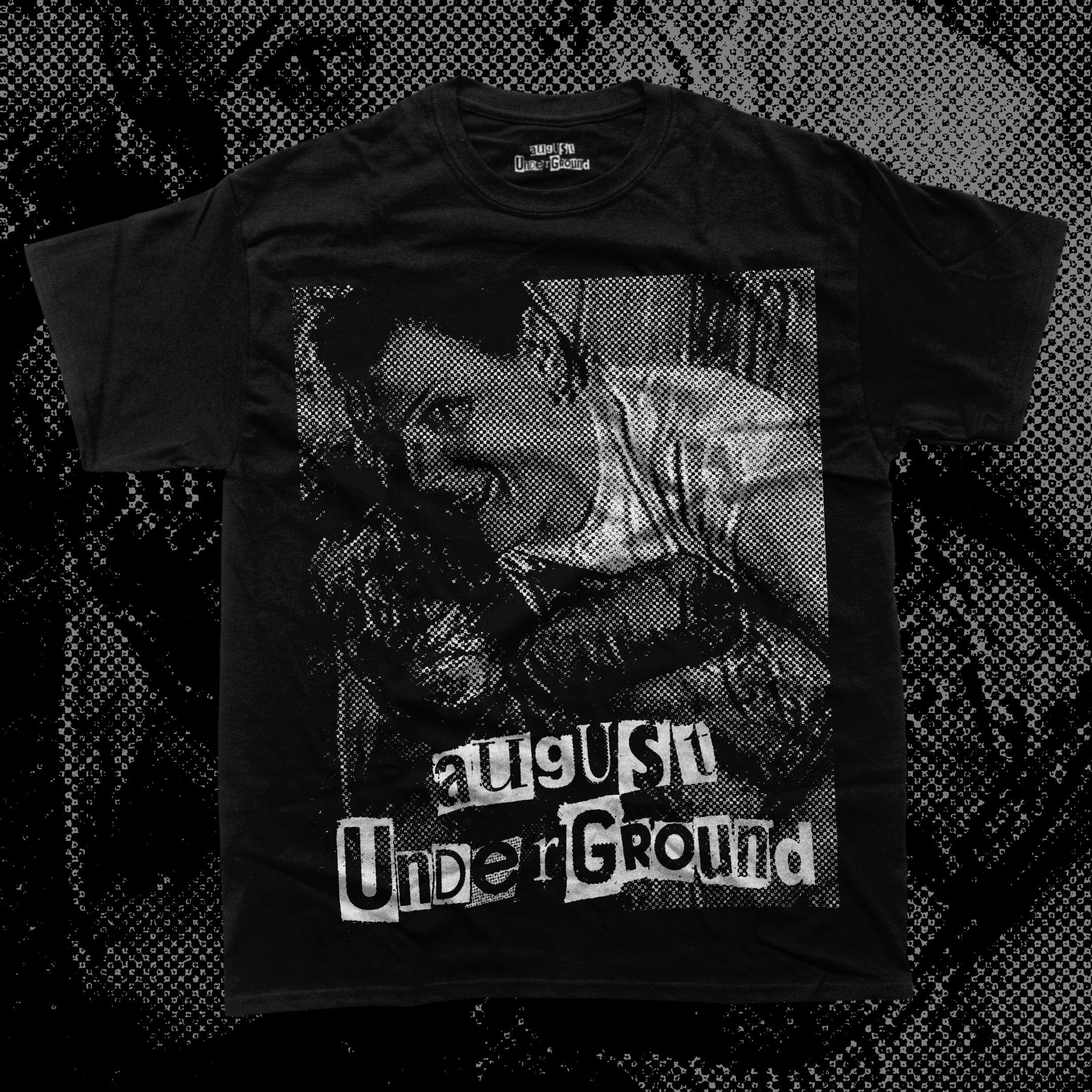 August Underground Halftone T-Shirt - Unusual Horror
