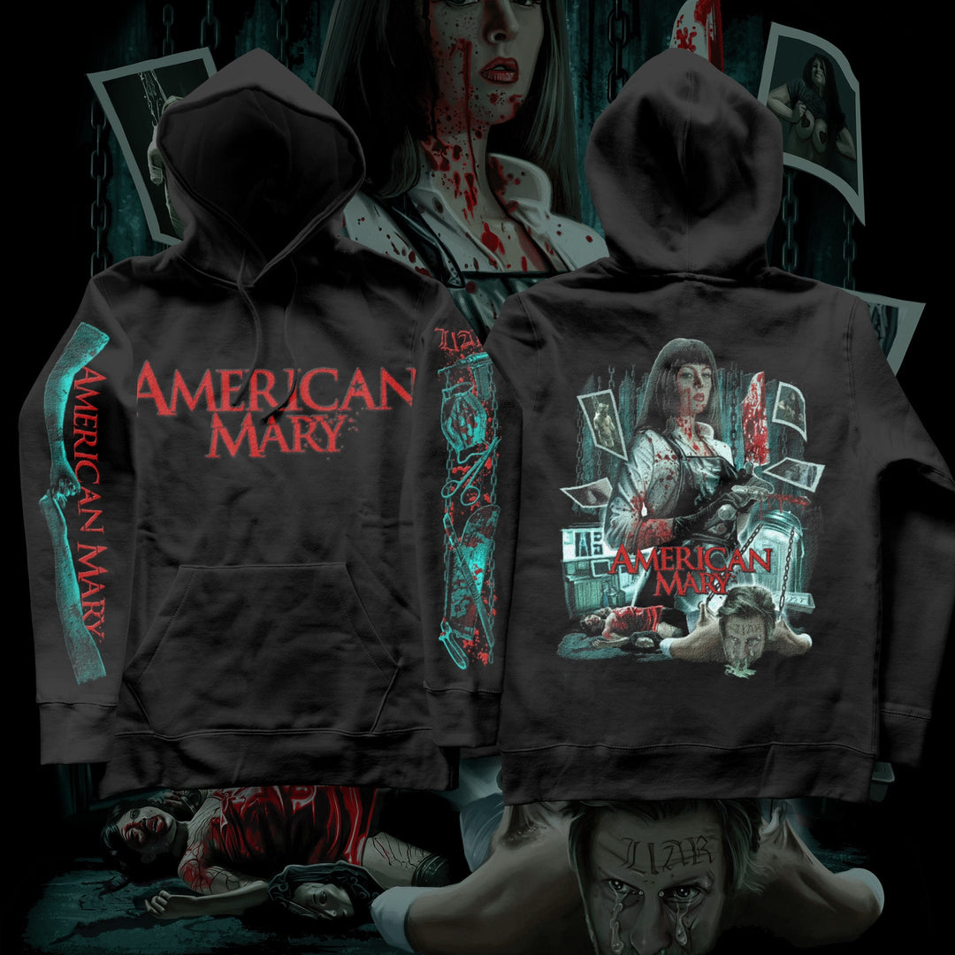 American Mary Bloody Beauty Hoodie  -  Unusual Horror