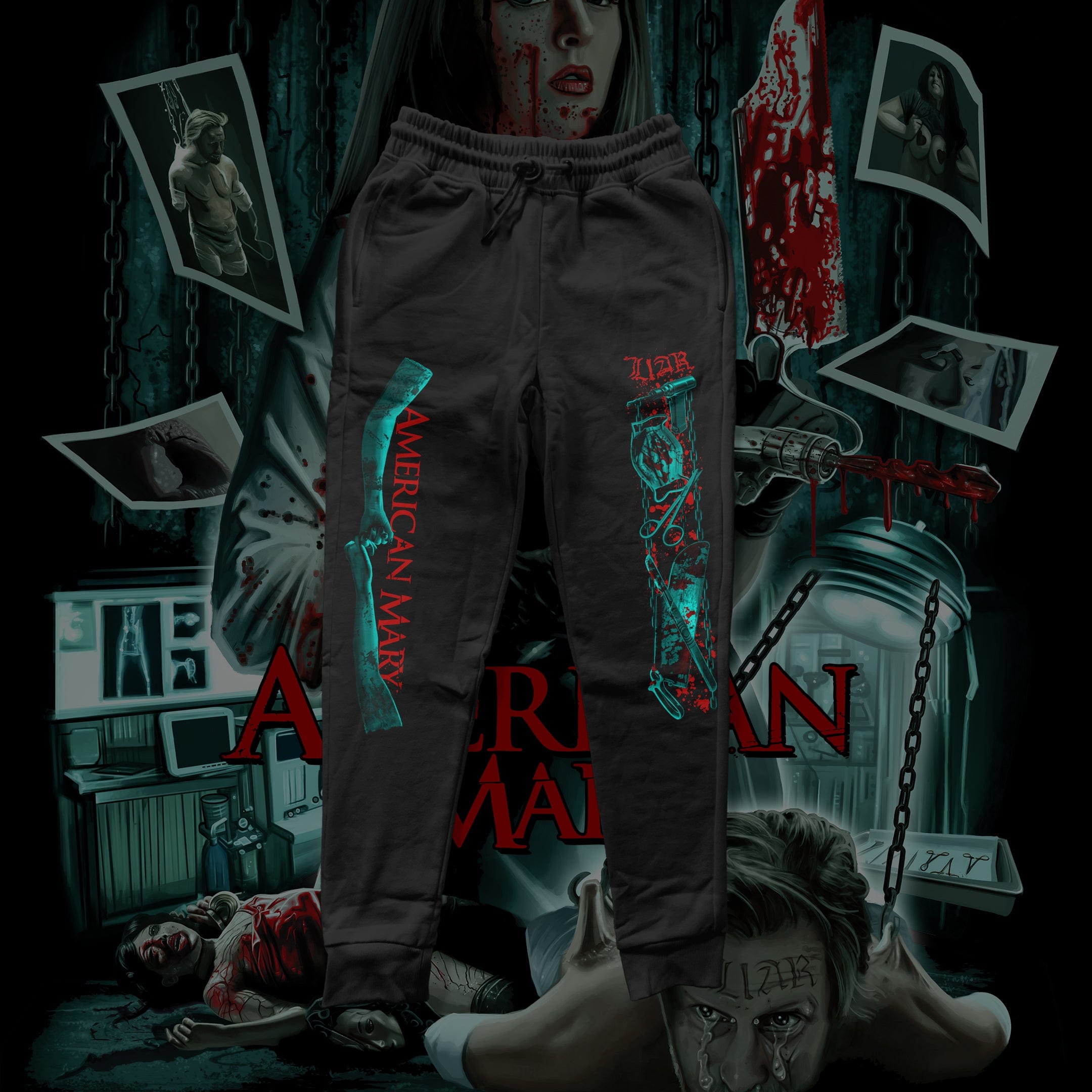 American Mary Bloody Beauty Joggers  -  Unusual Horror