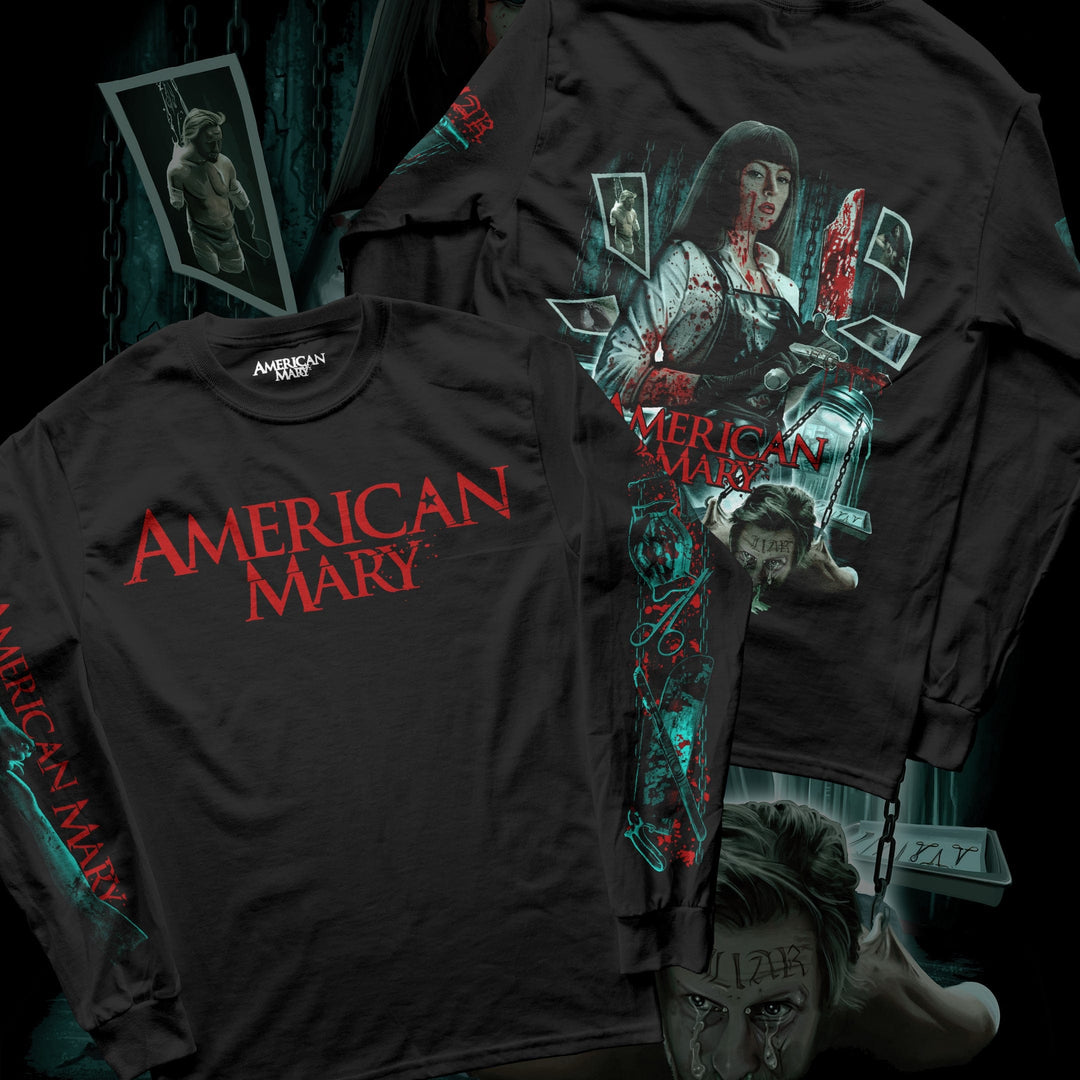 American Mary Bloody Beauty Longsleeve  -  Unusual Horror