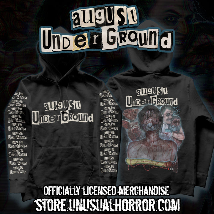 August Underground Hoodie [PREORDER]  -  Unusual Horror