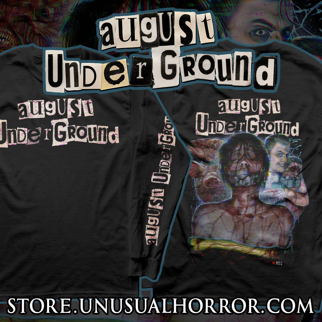 August Underground Glitch Longsleeve  -  Unusual Horror