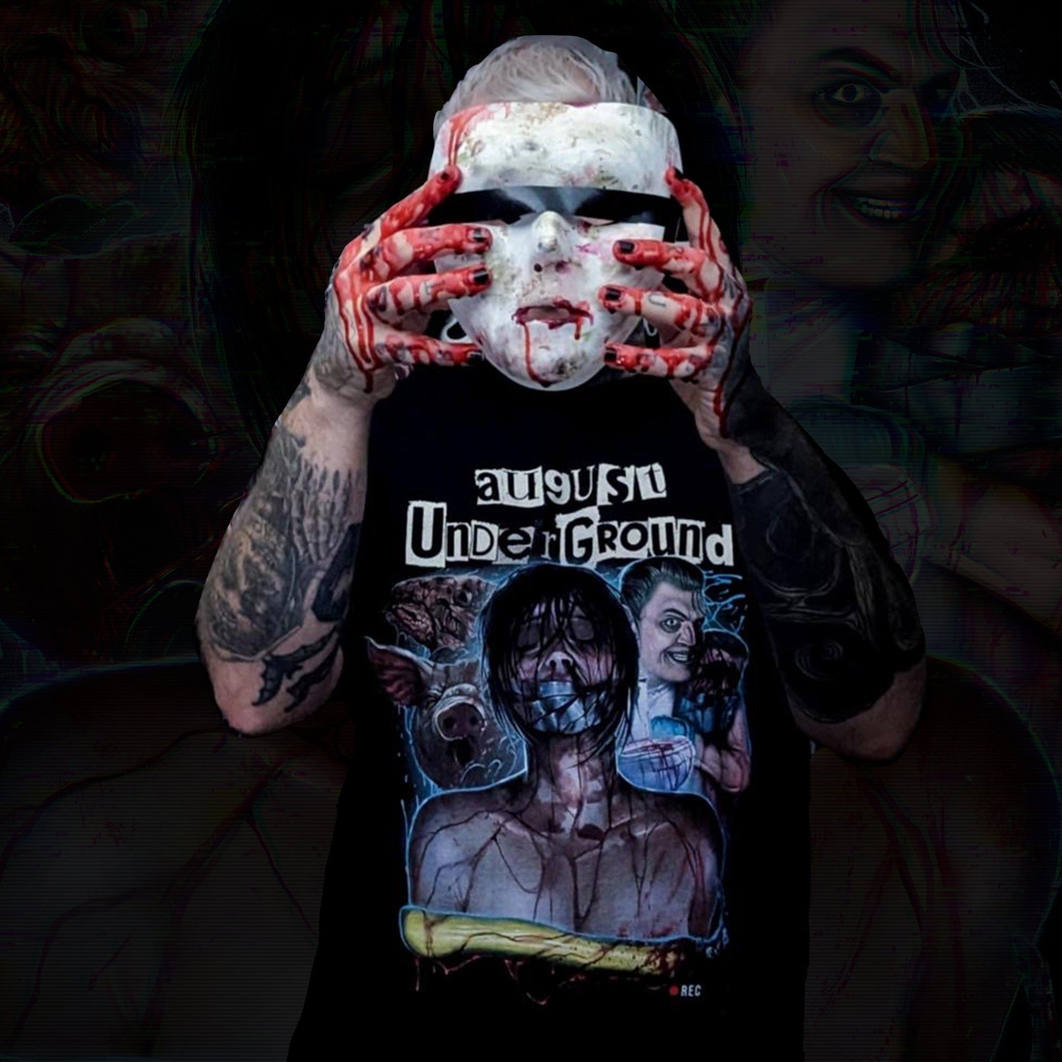 August Underground T-Shirt  -  Unusual Horror