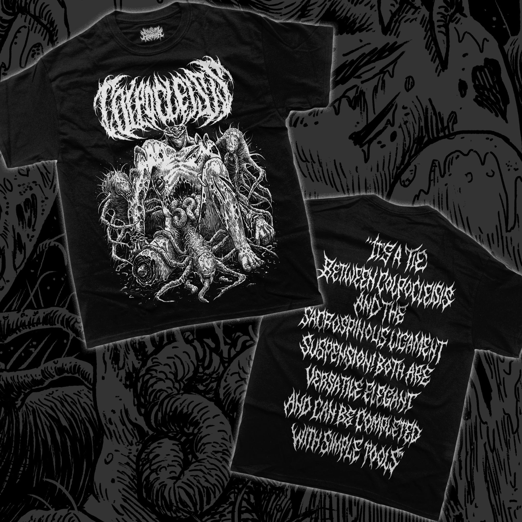 Colpocleisis - Infestation T-Shirt  -  Unusual Horror