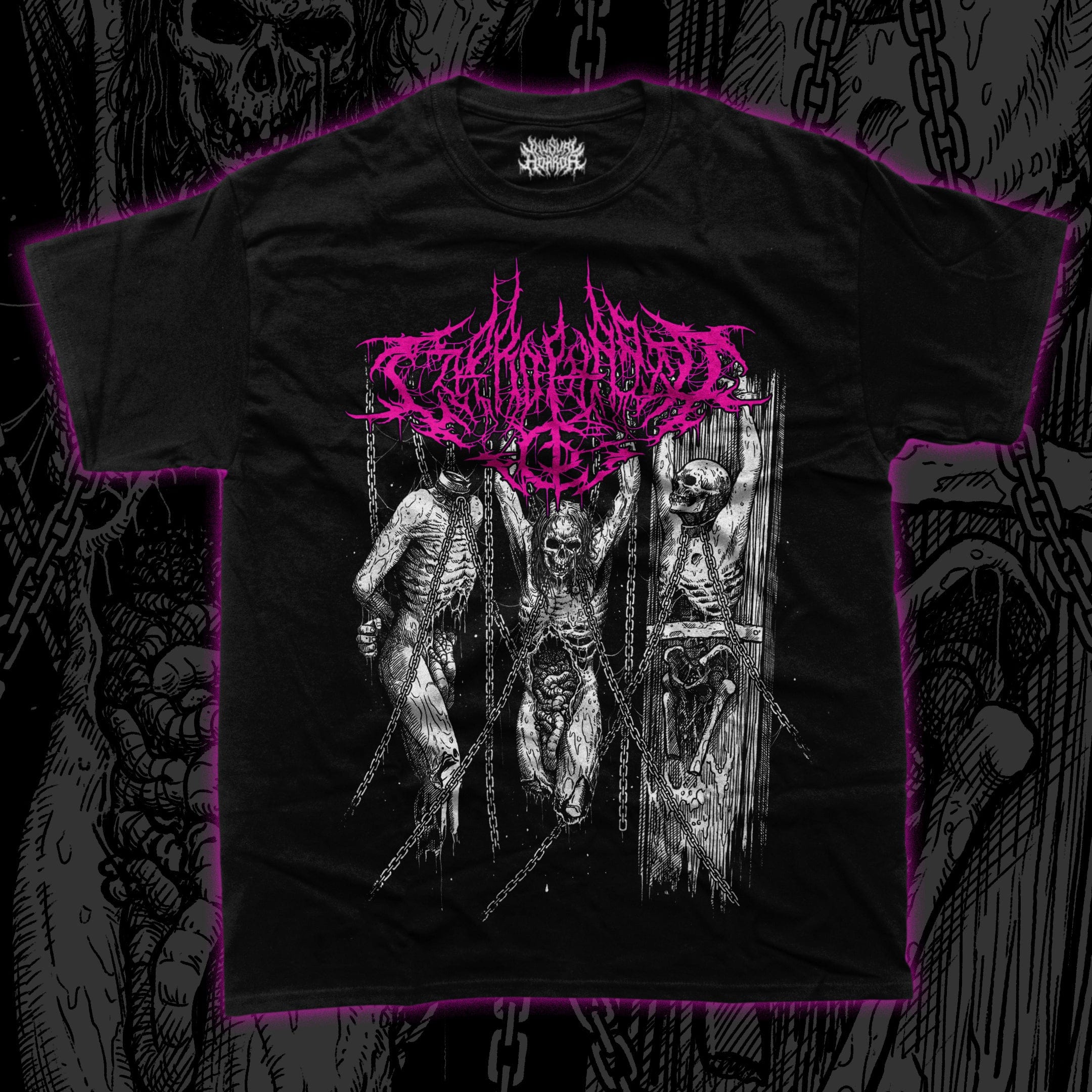 Coprophagia - Mass Crucifixion - T-Shirt  -  Unusual Horror