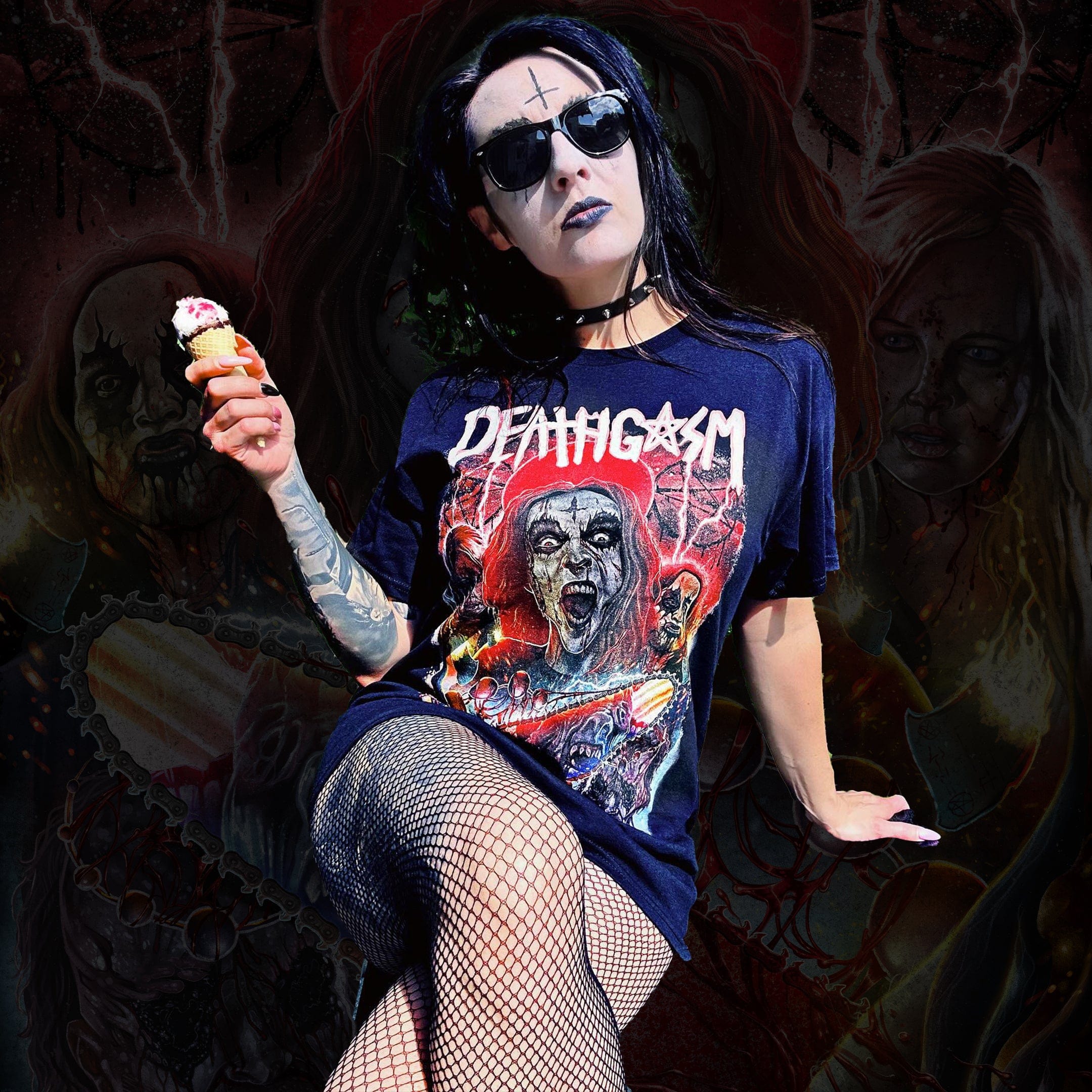 DEATHGASM DECAY T-Shirt  -  Unusual Horror