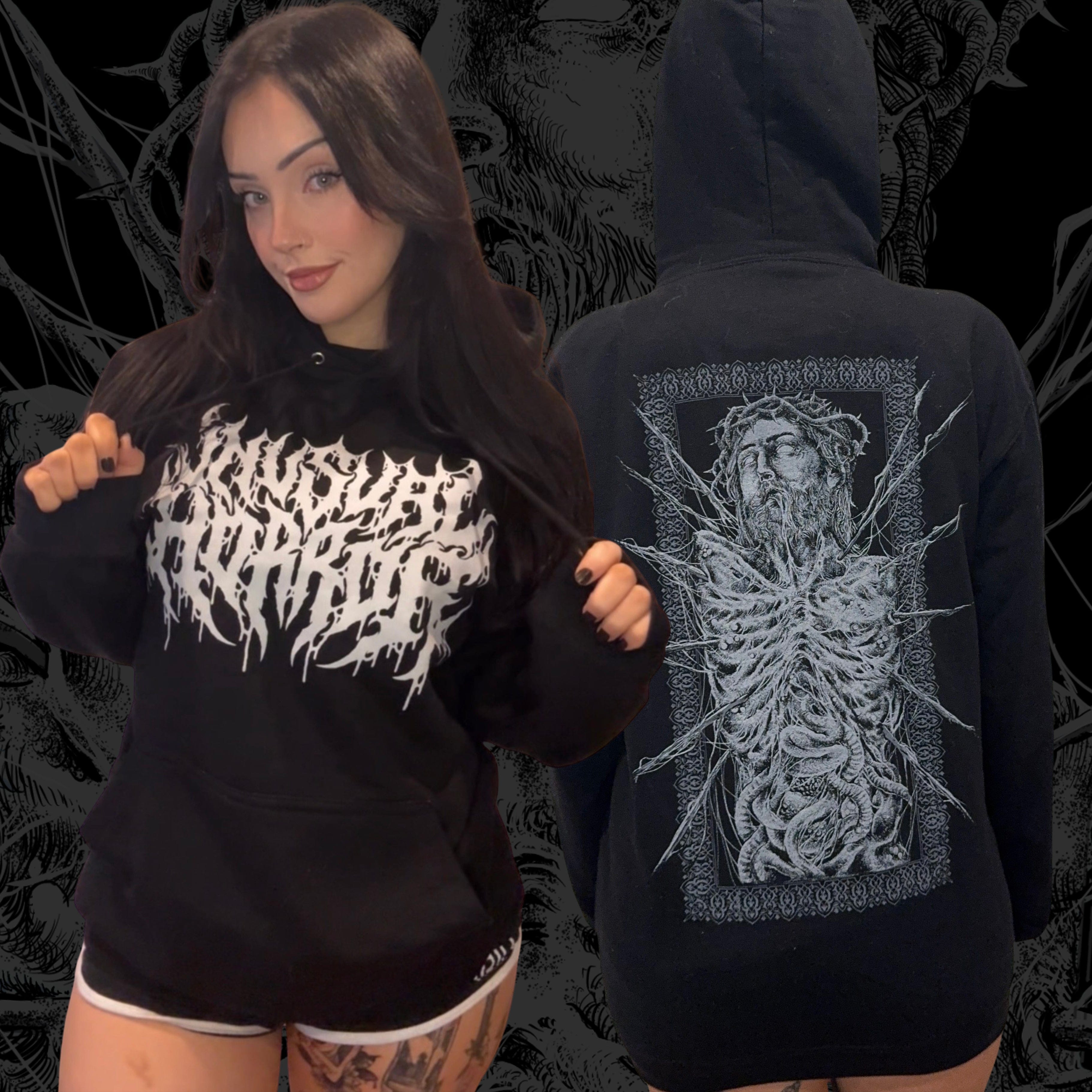 GoreChrist Hoodie  -  Unusual Horror