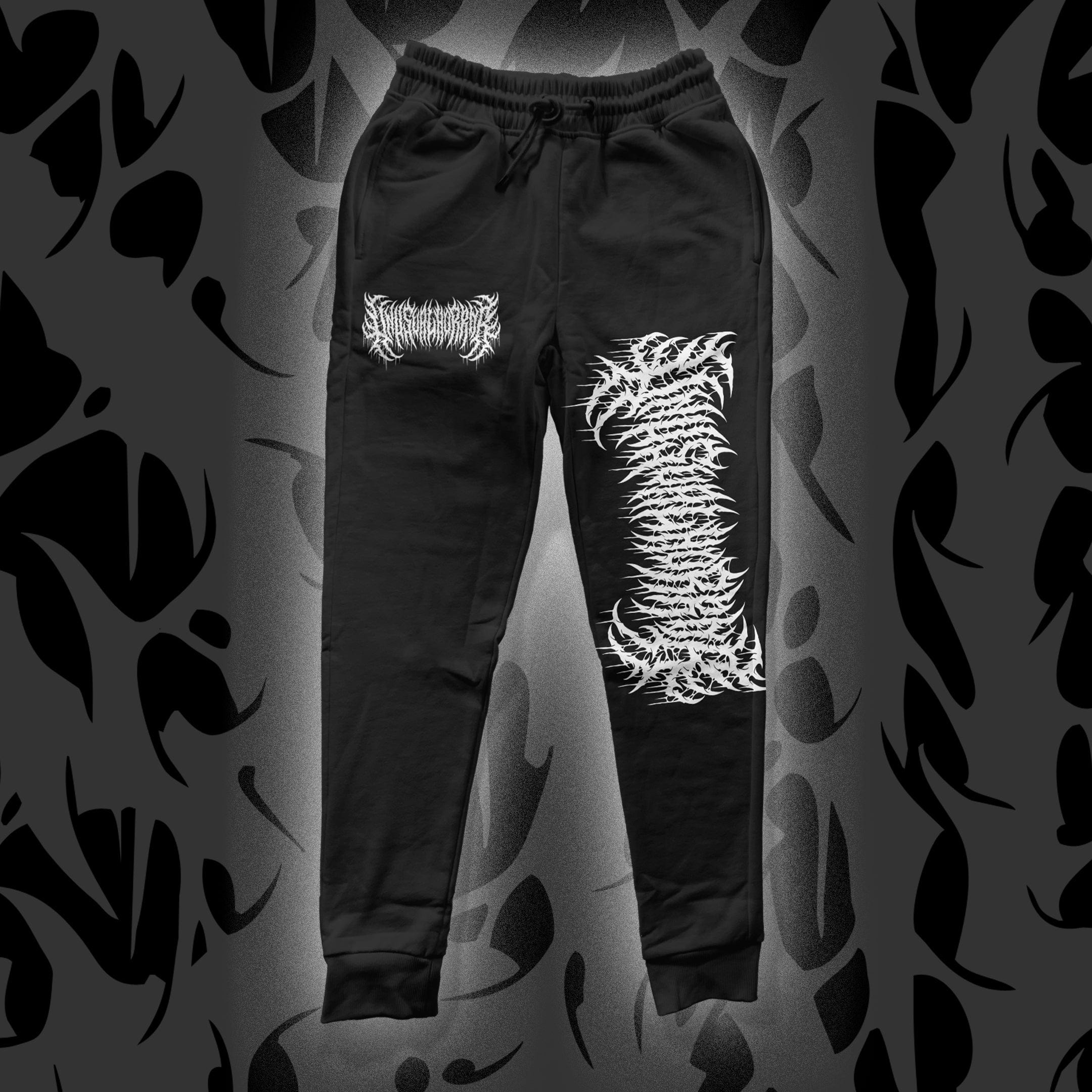 Unusual Horror Alternative Logo Joggers