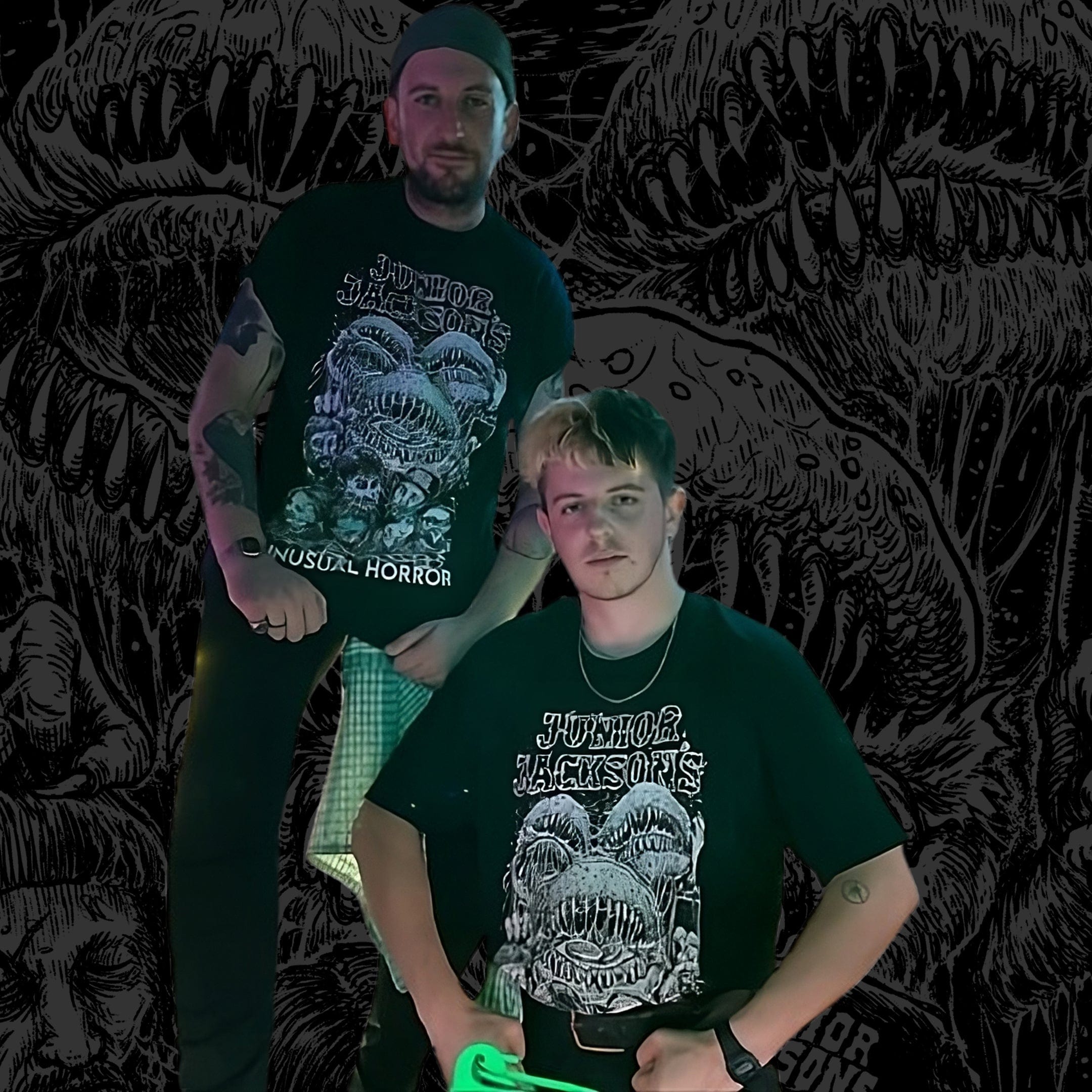 Junior Jacksons Collab T-Shirt  -  Unusual Horror