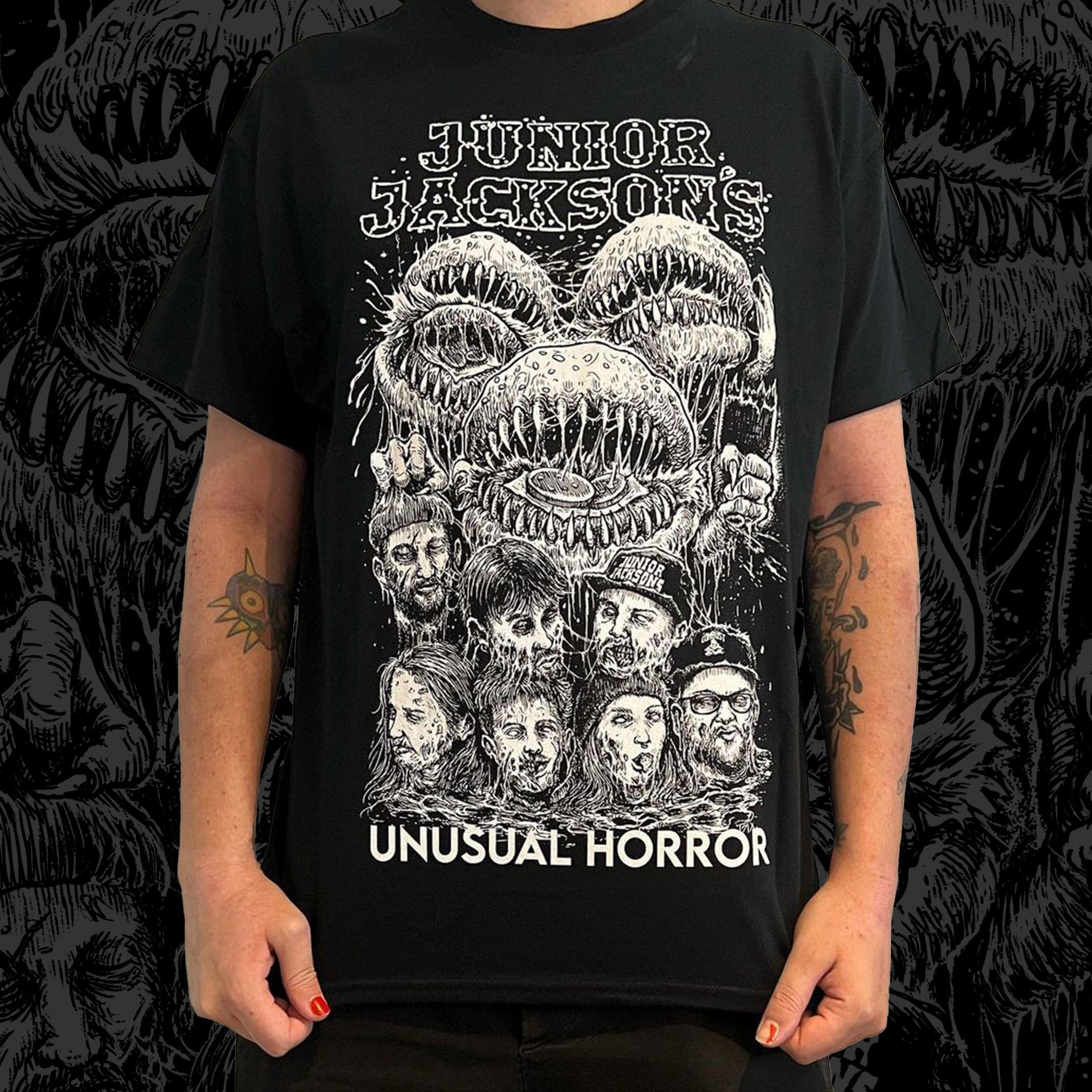 Junior Jacksons Collab T-Shirt  -  Unusual Horror