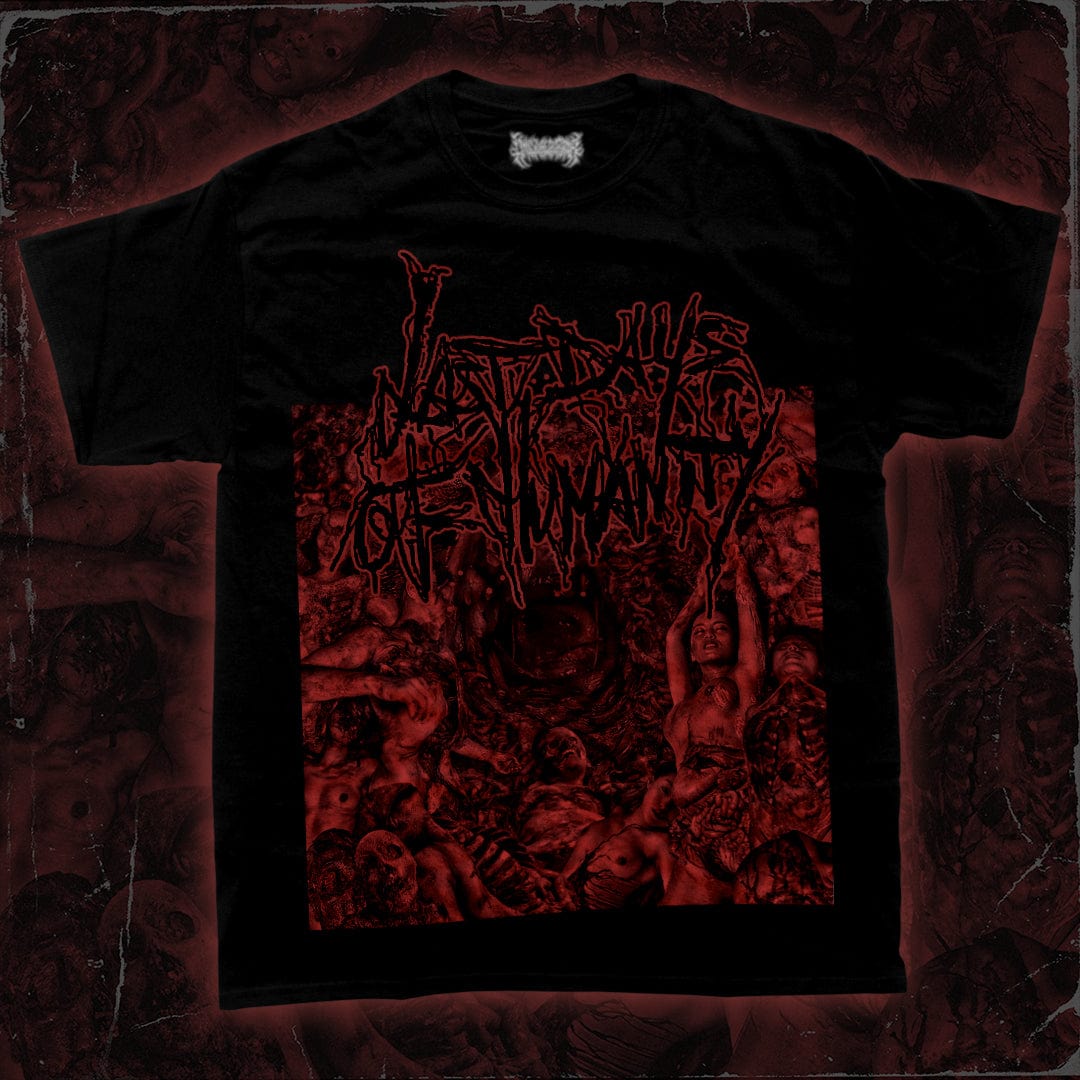 Last Days of Humanity - Flesh Cave T-Shirt [PREORDER]  -  Unusual Horror