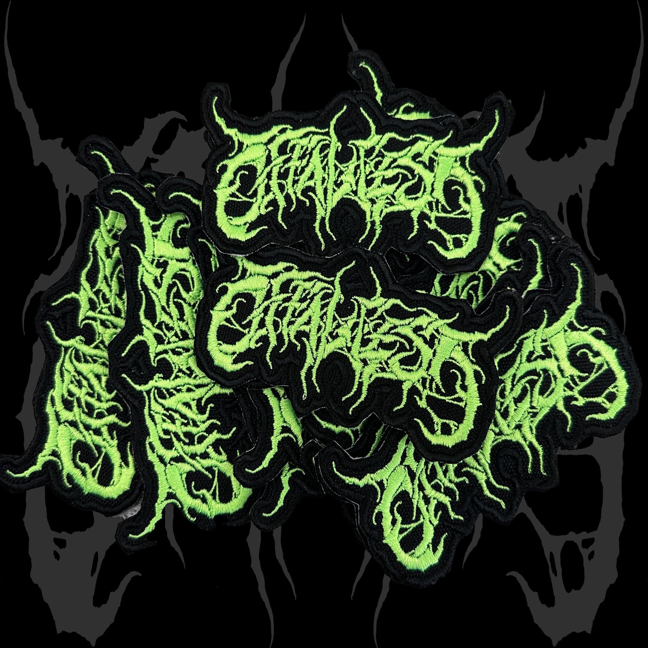 Offal Fest Patch Neon Green / Embroidered  -  Unusual Horror