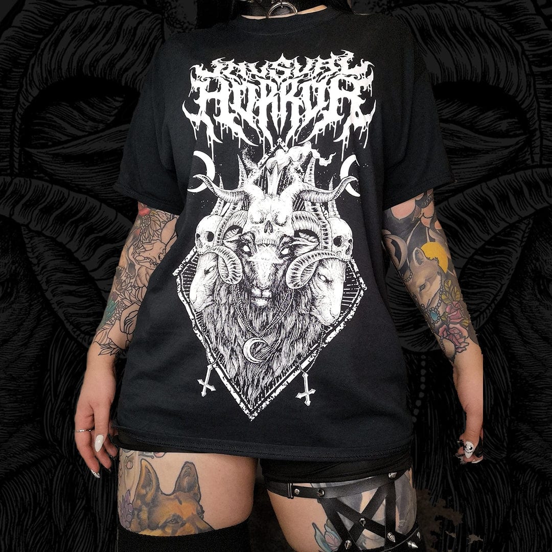 Satanic Goat T-Shirt  -  Unusual Horror