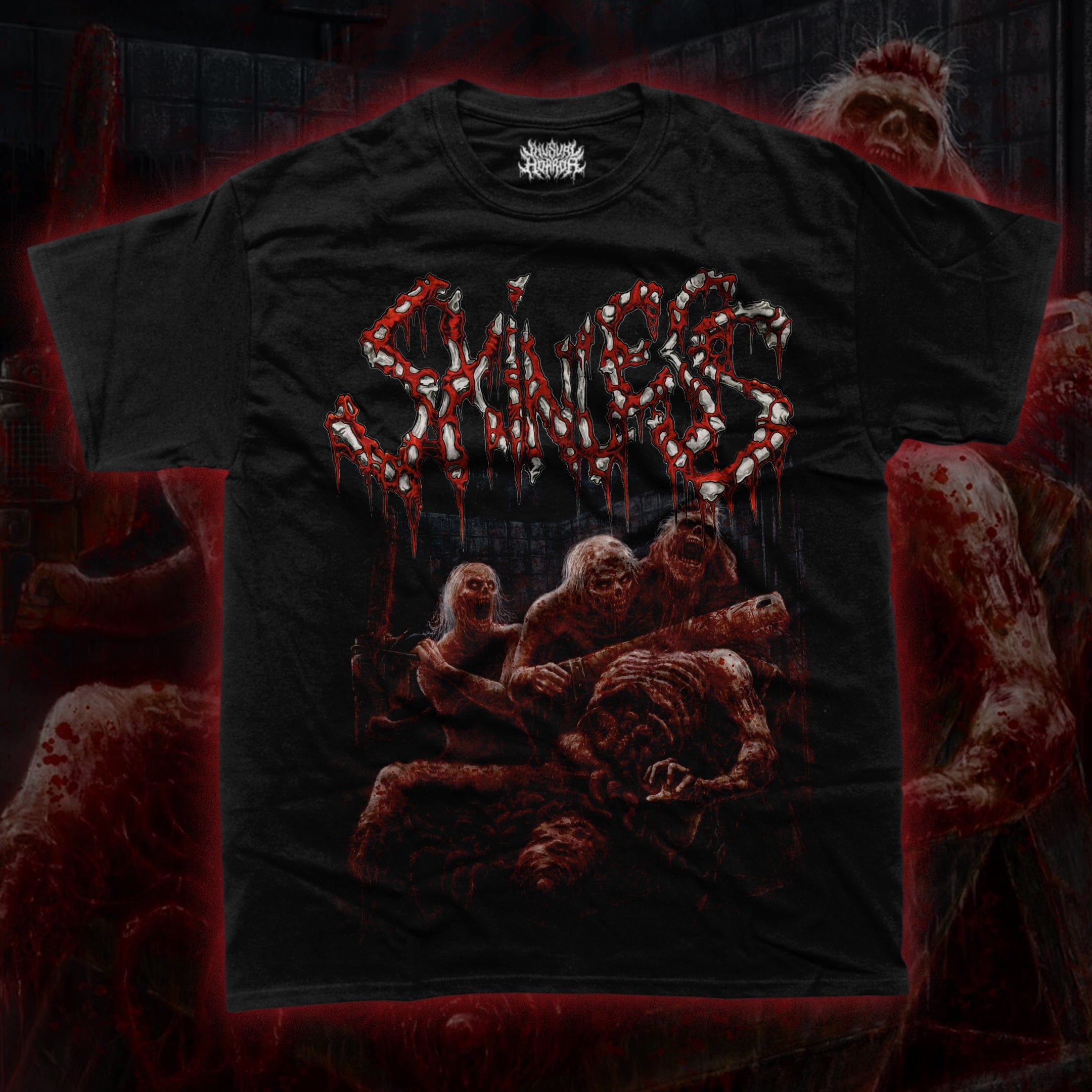 Skinless - Slaughterhouse T-Shirt [PREORDER]  -  Unusual Horror