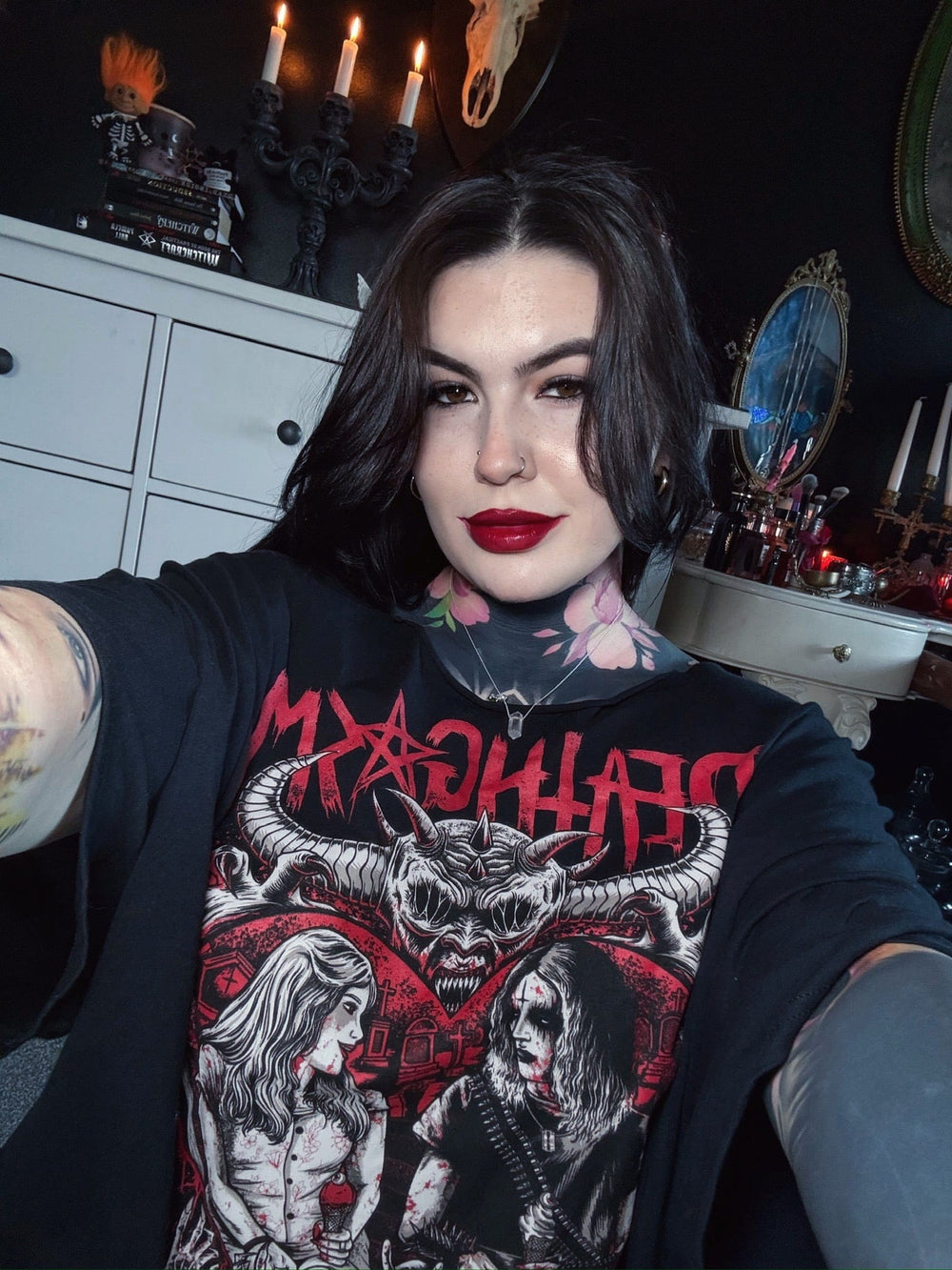 Deathgasm Valentines T-Shirt - Unusual Horror - image 2
