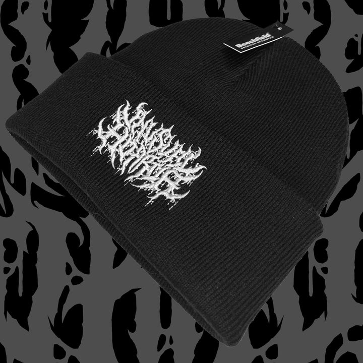 Unusual Horror Logo Beanie Black  -  Unusual Horror