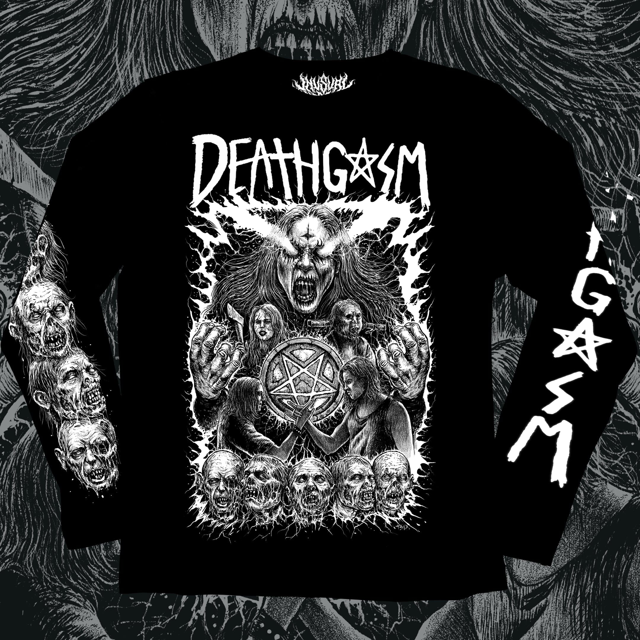DEATHGASM Longsleeve  -  Unusual Horror