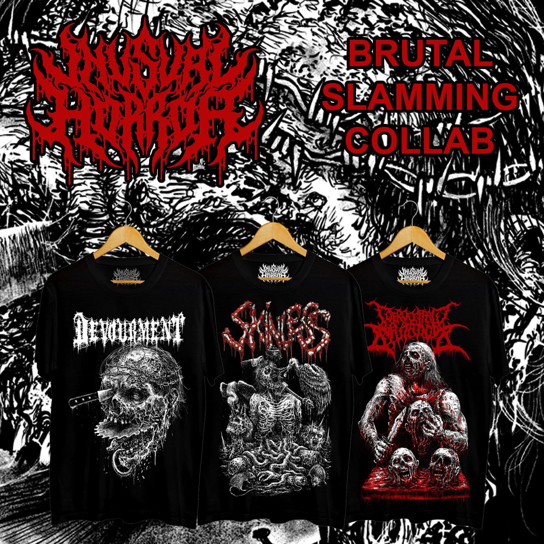 T-Shirt - Devourment - Butchered Skull (Pre-Order)