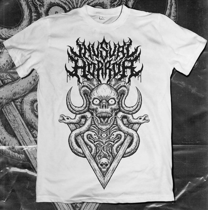 Skull & Snake T-Shirt  -  Unusual Horror