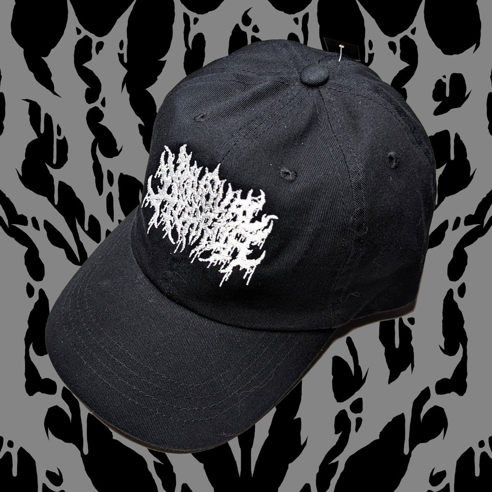 Unusual Horror Logo Dad Cap  -  Unusual Horror